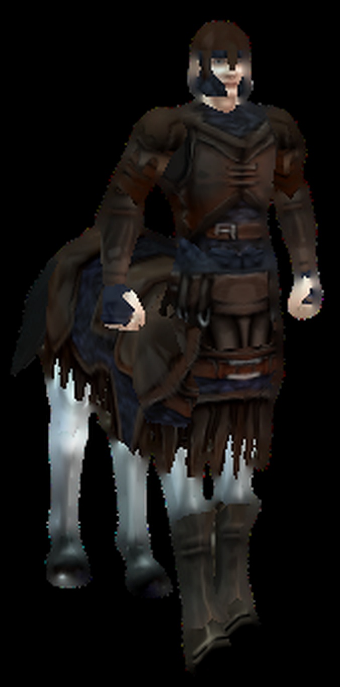 Human Wearing Blade Master LA