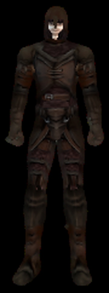 Human Wearing Leather