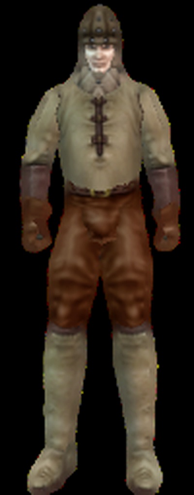 Human Wearing Soft Leather